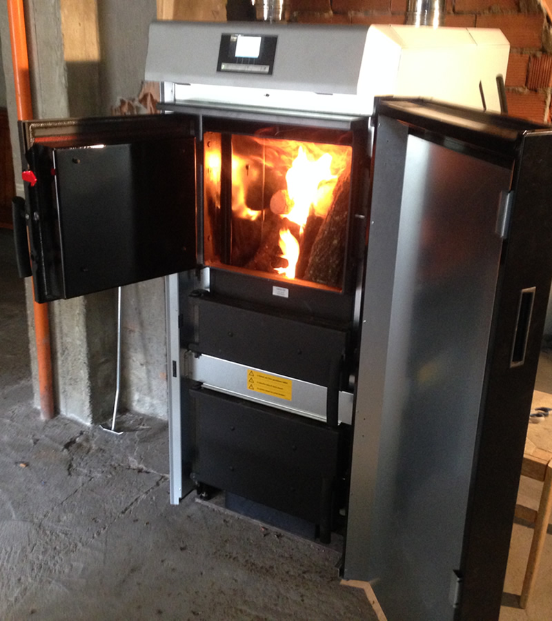 Installazione caldaia a Biomasse